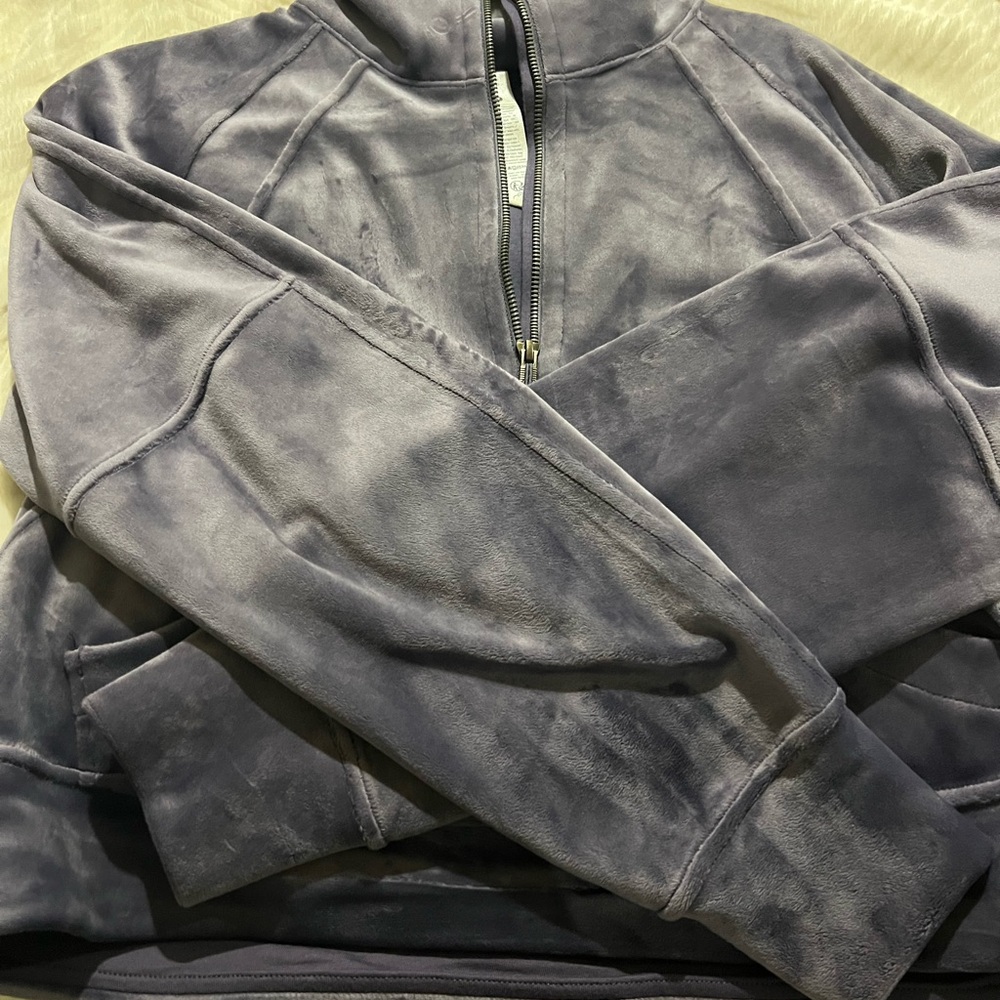 Lululemon velvet purple hoodie size small - worn once